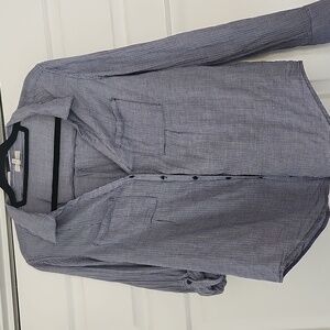 Women's Blue Checkered Shirt